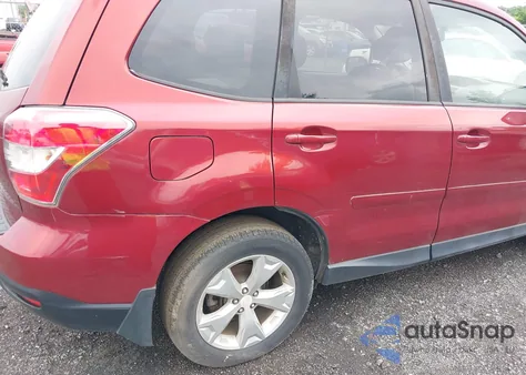 2014 Subaru Forester 2.5I Premium из США, поврежденный, VIN JF2SJAEC4EH510540